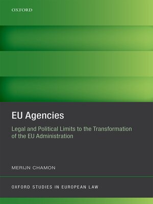 cover image of EU Agencies